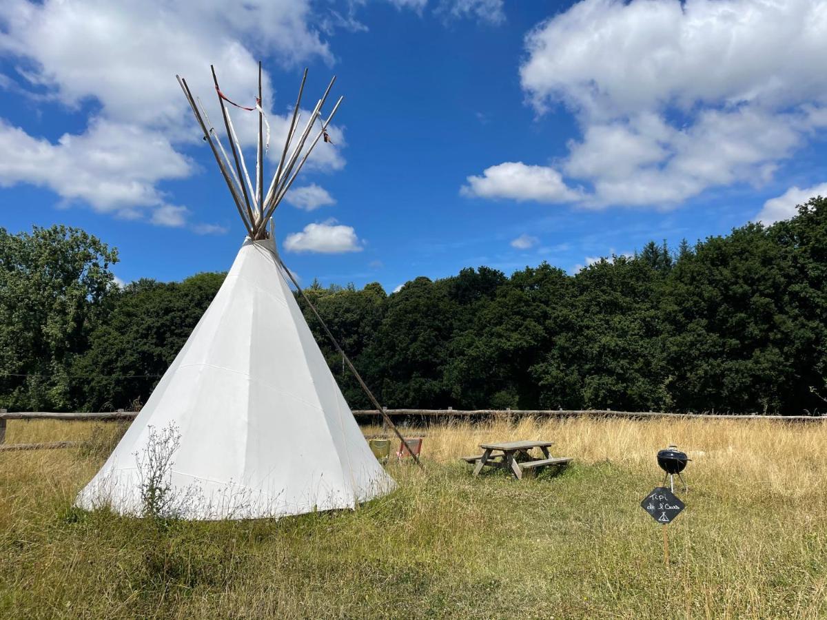 Terra-Tipike, Tipi A La Ferme Entre Terre Et Mer Trébry 外观 照片