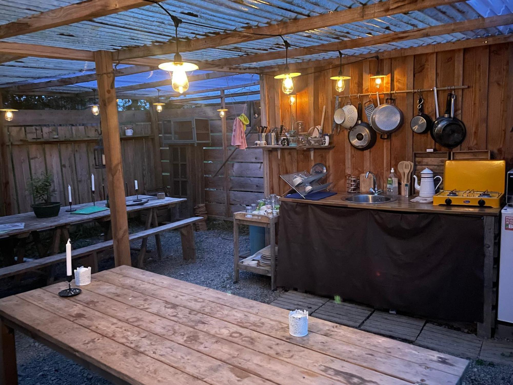 Terra-Tipike, Tipi A La Ferme Entre Terre Et Mer Trébry 外观 照片